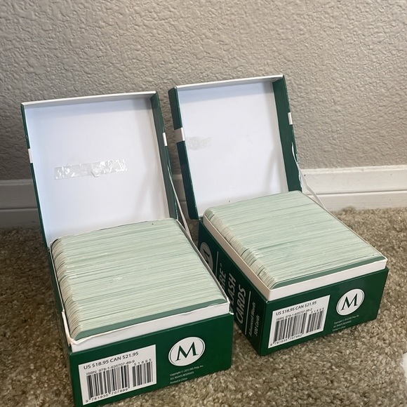 GRE Flash Cards Manhattan Prep 2nd Edition 500 Essential & 500 Advanced Words - Picture 5 of 7